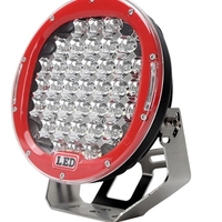 96W LED ЛЕД ДИОДЕН СУПЕР МОЩЕН ВОДОУСТОЙЧИВ ХАЛОГЕН ФАР ПРОЖЕКТОР ЛАМПА 9 225 MM 12-24V