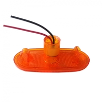 LED ЛЕД светодиоден габарит маркер токос жълт оранжев с 4 диода 12V за Мерцедес Спринтер Фолксваген Крафтер MERCEDES SPRINTER VW CRAFTER