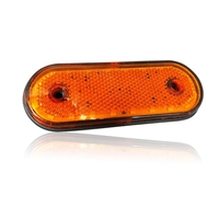 LED Габарит Със Стойка, Червен или Жълт Цвят, Маркер, 20 Диода, 12V - 24V
