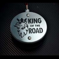 Комплект от 2бр Светодиодни LED Лед Габарити Обеци 24V бяло-червено King