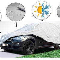 Водоустойчиво висококачествено покривало Perfect за SUV Ван размер XL ХЛ 415cm сив CarPassion
