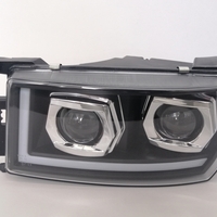 Ляв LED Лед диоден преден фар с DRL дневна светлина за камион Scania P G R S R420 R500 R520 R620 P500 24V