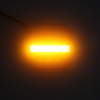 Комплект от 2 броя LED Диодни стопове стоп задни светлини динамичен мигач 12V-24V за бус камион ТИР ремарке каравана платформа Неон Neon Ефект 95 X 97 X 34 mm