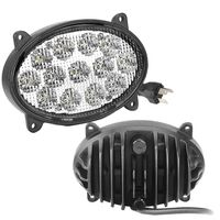 65W LED фар - разпръскваща светлина - подходящ за трактор, комбайн, джип, ATV, камион - светлини за мъгла - 13.5см елипса - 13 ЛЕД диода