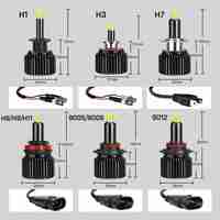 Крушки Диодни 9005 100W - 12V