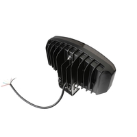 LED Халоген Фар DRL бяла/жълта светлина - Опушен - 12-24V за джип, камион, агротехника и др.