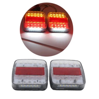 Комплект Диодни LED Лед Стопове 12V - за Бус Камион Ремарке Караванa Платформа