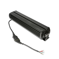 45 cm 12 - 24 V Висококачествен Led Bar Лед Бар Диоден Прожектор DRL с бяла габаритна светлина и оранжева аварийна блиц 80W 5500LM