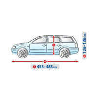 Висококачествено Покривало Kegel серия BASIC GARAGE XL за Комби/Хечбек 455-480 cm