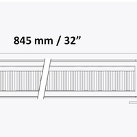 84.5 cm / 32 Инча 12V - 24V Висококачествен Led Bar Лед Бар Диоден Прожектор с бяла и оранжева габаритна светлина DRL мъгла 120W 13000LM