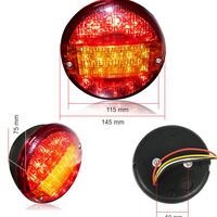 LED Диоден стоп тип хамбургер, 12V 24V Волта, бус, камион, ТИР, ремарке
