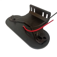 LED Диоден Габарит Маркер Токос със стойка 12V - 24V За Камион Бус Ван Ремарке Каравана Платформа червен