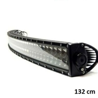 132 cm x 5.5 cm Slim Tънък Извит Мощен Диоден ЛЕД БАР LED Bar 300W 100 Led 12- 24V за Атв Джип 4х4 Offroad Камион Aвтомобил и др.