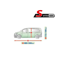 Покривало Kegel серия Mobile размер S489 сиво за VITO
