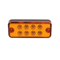 Оранжев LED Габарит / Светлина / Токос, с 8 диода - 24V - 99mm x 40mm
