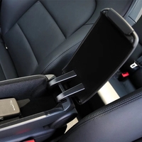 Капак за подлакътник за AUDI A3 8P 2003-2012г. с черно кожено покритие