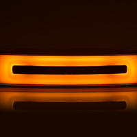 LED Светодиоден Габарит За Сенник На Скания Scania, С Букса, Оранжев, Е-Mark, Ефект Неон, 12V-24V