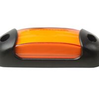 LED габарит, маркер, токос, Оранжев, Неон ефект, 12V-24V - за ремаркета, платформи, камиони и др.