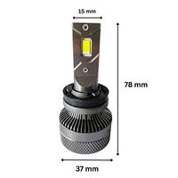 Комплект LED крушки H11/H8 – Smart CSP технология, CANBUS, 70W, 12–24V