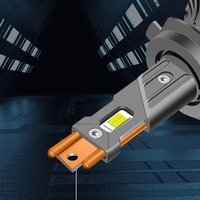 Комплект от 2 броя LED ЛЕД диодни крушки H7 Х7 12V 120W 13000lm за фарове Canbus без грешки 6000К