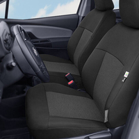 Пълен Комплект Тапицерия Kegel за предни+задни седалки на Audi A4 B8 2007-2015 Черна Текстил