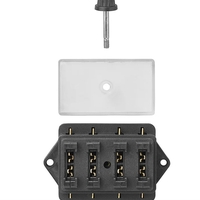 Легло за бушони с 4бр гнезда 12V - 24V