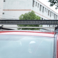 9D 114 СМ Led Bar Лед Бар Hi/Lo Kъси Дълги Водоустойчив Удароустойчив 12V 24V 25600 LМ 320W С Лупи Off-Road Лед Бар За Джип ATV