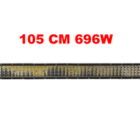 105 См 696W Мощен 7D 7Д Led Bar Лед Диоден Бар Прожектор 12V 24V 4 Редов