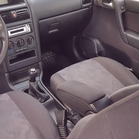 Нов Подлакътник, Барче за автомобил за Opel Опел Astra G Астра Г 1998 - 2004 с черно текстилно покритие