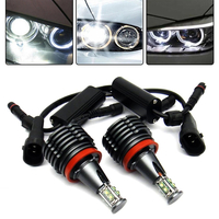 Комплект H8 40W LED Angel Eyes крушки за BMW – CANBUS, бяла светлина