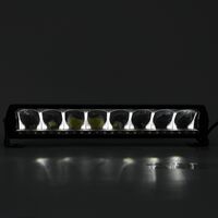 45 cm 12 - 24 V Висококачествен Led Bar Лед Бар Диоден Прожектор DRL с бяла габаритна светлина и оранжева аварийна блиц 80W 5500LM