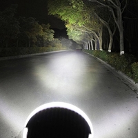 96W LED ЛЕД ДИОДЕН СУПЕР МОЩЕН ВОДОУСТОЙЧИВ ХАЛОГЕН ФАР ПРОЖЕКТОР ЛАМПА 9 225 MM 12-24V