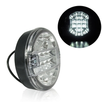 12V - 24V Led Лед Диодна Задна Светлина за Трактор Камион Ремарке Каравана Бяла Светлина