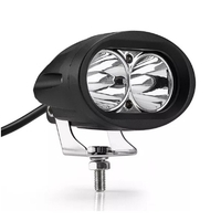 Универсален 20W Лед LED Халоген Фар Работна Лампа 12V - 24V за автомобил джип офроуд мотор