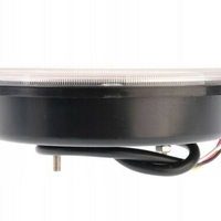 Комплект LED Светодиодни Стопове с Неон Ефект, Кръгли, Тип Хамбургер 12V-24V, E4, Ø14 см