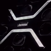 Диоден Халоген Фар с Бял Оранжев Габарит LED + DRL 70W Ø 220 мм 9 12V 24V Е-Mark Е9 за джип камион трактор багер земеделски машини и др.
