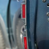 Комплект Протектори за автомобилна врата с Червен светлоотразител