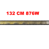 132 См 876W Мощен 7D 7Д Led Bar Лед Диоден Бар Прожектор 12V 24V 4 Редов