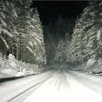 LED Диоден Халоген Фар с Бял - Оранжев Габарит Ø 218мм, 12V-24V 12 Диода За Джип Камион Трактор Багер Земеделски Машини и др.
