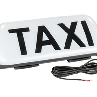 LED лампа TAXI 12V с бяла светлина, магнитно закрепване и захранващ кабел 1,8 м