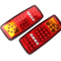 Комплект ЛЕД LED стопове с мигач, задна светлина 12V за камион бус ТИР, ремарке