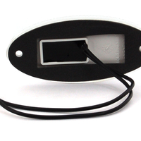 LED Светодиоден Габарит, Бял, Е-Mark, 12V-24V