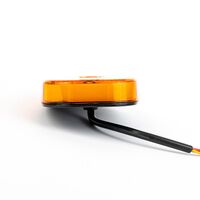 LED Светодиоден Габарит, 122mm x 63mm, Оранжев, Жълт, Неон Ефект, Три Функции,12V-24V