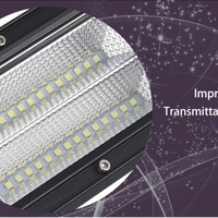 Извит 57 См 336W Мощен 7D 7Д Led Bar Лед Диоден Бар Прожектор 12V 24V