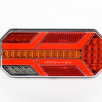Комплект LED ЛЕД Диодни Стопове, Динамичен Мигач, 7 Функции, 12/24V