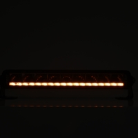35.5 см Висококачествен 4 в 1 Led Bar Лед Бар Диоден Прожектор DRL с бяла габаритна светлина и оранжева аварийна блиц 50W 2100LM