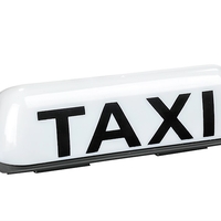 LED лампа TAXI 12V с бяла светлина, магнитно закрепване и захранващ кабел 1,8 м