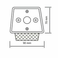 Комплект Лява и Дясна LED Габаритни Светлини 12V за покрив Transit Mk5 Mk6 1991-2006