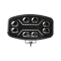 LED Халоген Фар DRL бяла/жълта светлина - 12-24V за джип, камион, агротехника и др.