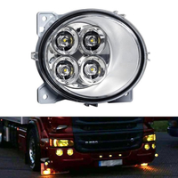 Десен ЛЕД LED Диоден фар халоген За Scania P G R T след 2004 жълта светлина